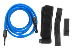 Justerbart motståndsband för simträning, elastiskt säkerhetsrep, latextub