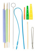 Tygslang Vändning och Trådning Verktyg Set Inkluderar Dragsko Trådare, Dragsko Trådare Verktyg Set Sömnad Loop Kit (FMY)
