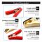 Bilbatteriladdare Alligator Clips, Isolerade Batteriklämmor, 2 st E
