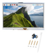 5\" HDMI LCD Touch Display för Raspberry Pi 3B/4B