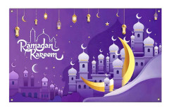 180x110cm Eid Bakgrund Mubarak Dekorativ Bakgrund D