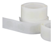 10 Rolls självhäftande DotTape Dubbelsidig självhäftande Dot Sticky Transparent