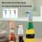 Ostronsåsdispenser med Snap-in Design Hållbar Enkel användning Långvarig Utmärkt köksredskap för hemmet White And Orange Small