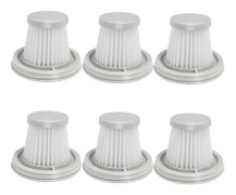 6 st HEPA-filter för Xiaomi Mijia Handhållen Dammsugare Hem Bil Mini Trådlös Tvättad Filter Reservdel