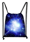 Stjärnhimmel Löpning Sling Gym Bag Yoga Simning Vandring Ryggsäck (Stjärnhimmel-14)