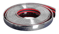 20mm 5m Krom Bilstyling List Självhäftande Krockskydd Van (haoyi)