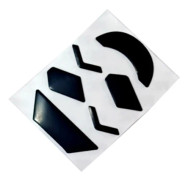 1 Set Musfötter Klistermärke Musskridskor Pads Ersättningsmusfötter för G903 / G903 Hero Gamingmus