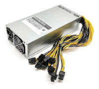 1800w 2u Psu Pc Mining Strömförsörjning Mineirar Eth 1800w 6 Pin Miner Strömförsörjning För 6 Gpu Bitcoin Antminer