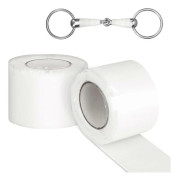 2 Rullar Hästbett Lindningstejp, Silikon Hästbettsskydd Elastisk Hästbett (FMY)