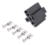 40A 5-polig Relä Kontaktdon med 5 x 6,3 mm Terminaler Bil Lastbil Fordon Relä