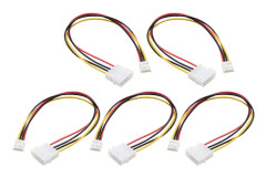 Stor 4Pin till Liten 4Pin Strömkabel Till Floppydiskadapter Floppydiskanslutningssladd För Dator PC