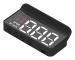 OBD2 HUD Head Up Display Vindrute Projektor Multifunktionsmonitor Trötthetsvarning Körpåminnelse