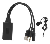 Auto Bluetooth Audio Kabel AUX Mikrofon Adapter Passar för Hyundai Accent / Azera / Elantra / Genesis