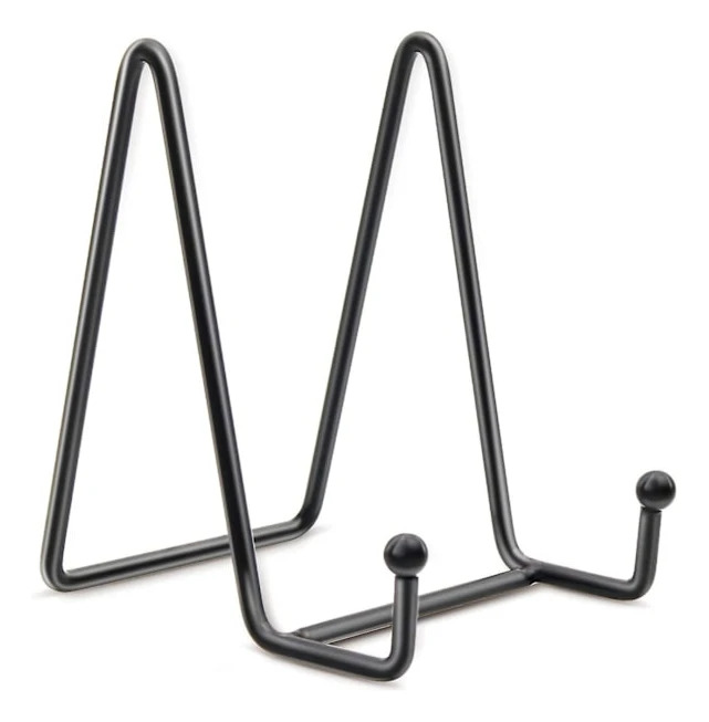 Plate Stands For Display,black Iron Easel Plate Frame Holder Stands