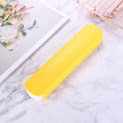 Portable Outdoor Travel Lery Case Box Bordsstickor Spoon St Yellow