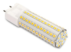 108 LED horisontella stickkontaktslampor 10W 100-277V 6000K