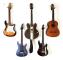 1 Pack Gitarrhängare Väggfäste för Gitarr Hängare Gitarrkrok för Elektrisk Akustisk och Basgitarrer