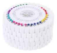 Kumihimo Disk Set Rund Flätad Skiva Hantverksentusiaster 10.3X10.3cm Positionering 1 Set (LGL) White 10.3X10.3cm