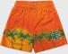 Shorts Casual Basketboll Sportbyxor Strandshorts orange