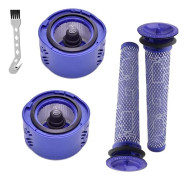 Ersättningsdelar HEPA-filter Kompatibel med Dyson V6 Dammsugare Tillbehör Förfilter Motor Bakre Filter