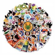 50 st Dragon Ball Z Manga Stickers Graffiti Scrapbook Goku Iphone Skateboard Mugg DragonBall Z B