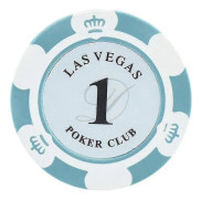 1278 | 20 ST Kasinochips - Portabla spelmarker för Las Vegas Coin{h} 1 Face Value