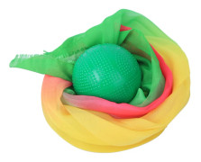 Färgglad Garntape Tai Chi Mjuk Styrka Silkesboll Performance Tillbehör Grön Boll 1.5M