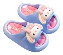 Bunny Toddler Slides Slipper Boys & Girls Slide Sandals för Barn Blue#2 32-33