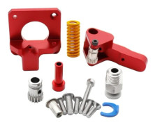 Aluminium Uppgradering Dubbel Gear Mk8 Extruder för Extruder Ender 3 CR10 CR-10S PRO RepRap 1.75mm 3D Parts