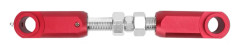 3-delad ATV-sänkningssats i aluminiumlegering, ersättning för Raptor YFM350 YFM660R YFM700 Röd