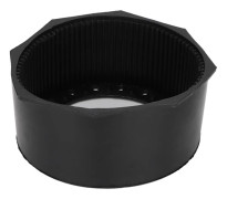 Octagon Scuba Tank Boot Gummimaterial för 12L Stål Aluminium Dykcylinder BCD