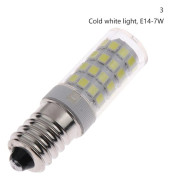 E14 5W 7W AC220V Mini LED Majslampa Ljuskrona Spotlight Refrig White Light 7W