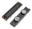 2 st Högtalarkärna för Samsung Reparation BN96-16798B BN96-16798A BN96-16798G UE46D8000 UE46D6500 UE40D6
