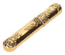 Vintage Nålfodral för Hållare Hållare Box Tillbehör Tillbehör Syförvaring (Guld)