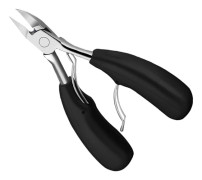 Nagelsax - Nagelknipsare - Nagelbandsborttagare - Manikyr - Pedikyr - 12,5 cm - Svart