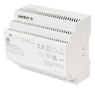 TRU COMPONENTS TC-13710896 DIN-skena nätaggregat Förbrukning (standby) 0.3 W 24 V/DC 6.25 A 150 W Antal utgångar:1 x In