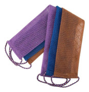 Lollanda 1/3-pack Exfolierande Badnät i Nylon, duschskrubb bad tvättlapp handduk kropp dusch, Exfolierande Kroppsskrubb Duschborste Flerfärgad SZ2-3PCS