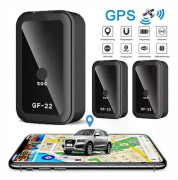 GF-22 Bilspårare Stark Magnetisk Automatiskt Larm Motorcykel Bil Mini GPS Spårare Röststyrning Anti-Förlorad Enhet Lokaliserare