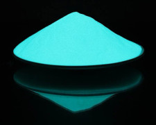 Turkos pigment Luminescerande pulver som lyser i mörkret 350 g_MGF