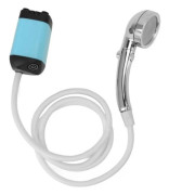 keenso Bärbar Campingdusch med 3 Justerbara Lägen, Uppladdningsbar Duschpump med 4800mAh Batteri