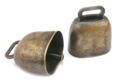 #Stycke Ko Klocka Får Ko Klockor Betes Klockor Koppar Klockor Boskap Brons Klocka för Get Djur Gård Anti-Stöld Tillbehör#