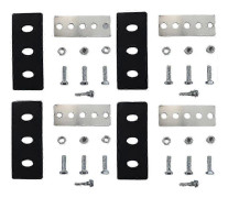 4-pack Universell Snöslunga Impeller Kit med 1/4 \" Blad för 2-Stegs Maskin Ersättningstillbehör
