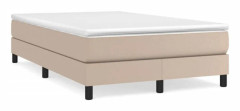 Maison Exclusive - Sängbotten med latte och madrass Cappuccino 120x200 cm