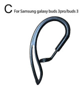 Lämplig för Samsung buds3 pro anti-förlorad öronkrok tillbehörsklämma Black 1pcs
