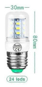 Smd 5730 E27 Led Lampa Majslampa Energisparlampor Led Lampa 110v 220v Lampada Ljus Ampull Led Majs
