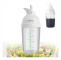 Universell manuell salladsdressing shaker, 200 ml, för såser, läckagesäker blandningsbehållare, salladsredskap