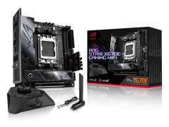 ASUS ROG Strix X670E-I Gaming WiFi - Moderkort - mini ITX - Socket AM5 - AMD X670E Chipuppsättning - USB4, USB 3.2 Gen 2, USB 3.2 Gen 1, USB-C 3.2 Ge