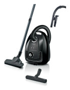 Bosch GL38 Svart - Vakuumrengöringsväska - 600 W - 79 dB - (h) EPA - 10m - 4 l Bag - Power Variator