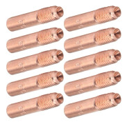 10 stycken 0,9 mm MIG-svetmunstycken, MIG-svetskontaktspetsar, ledande munstyckssats i koppar för industriell svetsning