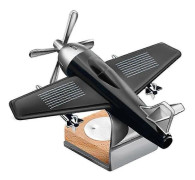 Soldriven Roterande Flygplansskrivbord Flygplansdekoration Inredning Bildekoration Barns Födelsedagspresent, A